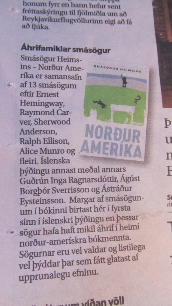 Smásagan ratar til sinna