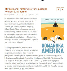 Yfirþyrmandi náttúrukraftur smásagna Rómönsku-Ameríku