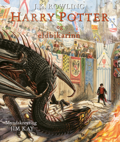 Harry Potter og eldbikarinn – myndskreytt